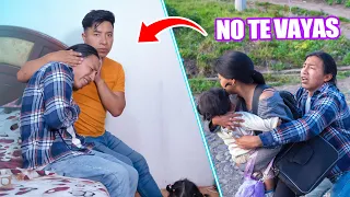 ME VOY DE LA CASA  DE MI ESPOSO POR ESTA RAZÓN 😱 BROMA PESADA A DAVID OTAVALO Y ASI TERMINÓ