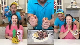 Ice Cream Challenge | Fruits vs Sweets🍨🍧
