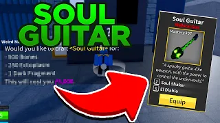 COMO PEGAR FÁCIL A SOUL GUITAR NO BLOX FRUITS!!!
