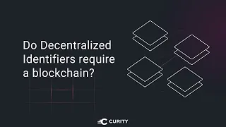 Do Decentralized Identifiers Require a Blockchain?