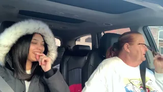 Singing “super gremlin” by Kodak in front of my mom😂