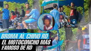 BROMA AL CHINO RD (SE QUILLA CON EL ACTOR) EL MOTORISTA MAS FAMOSO DE RD