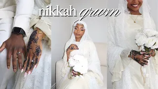 grwm for my nikkah 💍🤍