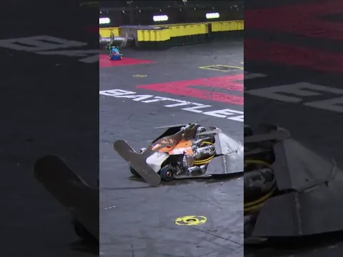 This was a battle 😳 (via @battlebots) #shorts