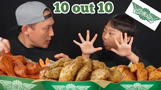 Bone-in Wings or Boneless? WINGSTOP Mukbang