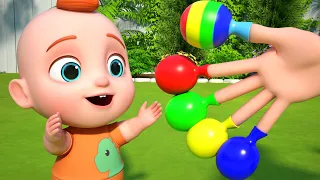 Daddy Finger | Mummy Finger Family Song @CMkidssong