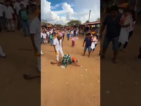 bruja se cae de escoba #videosdivertidos #comedy #risas #divertido #viralhorts #iavideo #comedia #ia