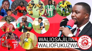 HATIMAYE: SIMBA watangaza NYOTA WAPYA na WANAOFUKUZWA MSIMU huu