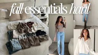 cute fall try-on abercrombie haul | viviannnv