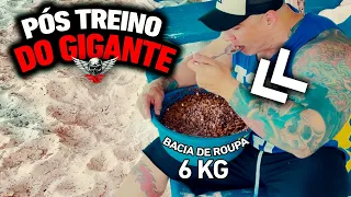 FABIO GIGA FAZ O MAIOR PÓS TREINO DE CEREAL NA GRINGA