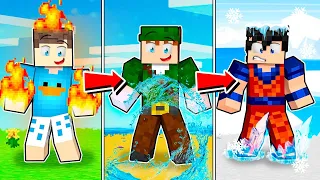 CONSEGUIMOS NOVOS PODERES ESPECIAIS NO MINECRAFT!!