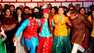 Newly Married Couple’s Crazy Harul Dance 🔥 | Wedding Traditions of Uttarakhand | Harule Shilwado Ki
