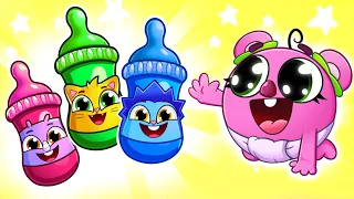 The Bottle Milk 🍼 for Little Babies+Funny Kids Cartoons About Baby Bottles