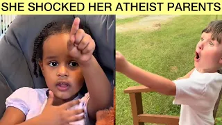 Little Girl Sees Jesus & Paints His Face (Even Though She Never Knew of Him Before)