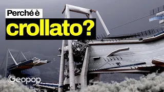 Il crollo del Ponte Morandi a Genova, l'inedita ricostruzione video in 3D al momento del collasso