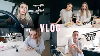 Life Update Vlog | lockdown, DIY nails, cooking, heartbreak...