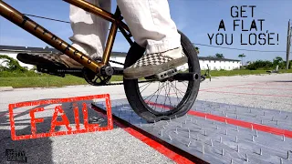 FLAT TIRE DEATH GAP!