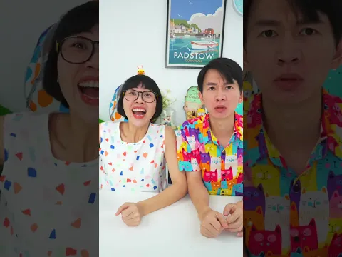 Nhờ cô gái tóc xanh chia xúc xích và cái kết #shorts