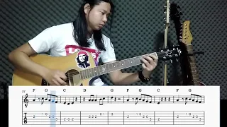 အချစ်များသူ့ဆီမှာ Guitar TAB note lesson