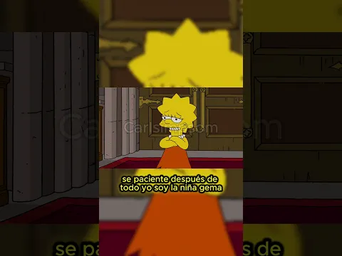 LISA LA NIÑA GEMA???😱👑 #thesimpsons #lossimpson #edit #humor #shorts
