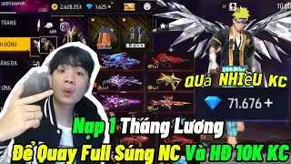 ĐẦU TƯ 1 THÁNG LƯƠNG VÀO NÂNG FULL SÚNG LV7 VÀ HƯỚNG DẪN THÊM LIÊN KẾT - GỠ LIÊN KẾT TRONG GAME FF