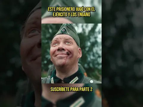 😱 Este prisionero engañó a todo el ejército con su truco final #shorts