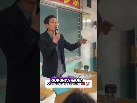 Guru ini menunjukkan caranya mengisi angin ke kantong plastik dengan cepat #shortvideo #shorts