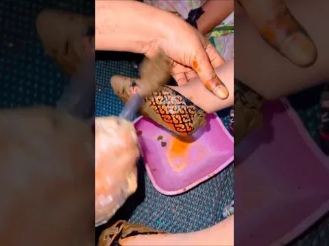 मेहंदी का असली गहरा रंग पाने का ये राज़ अब छुपा नहीं रहेगा।..#mehndi#henna