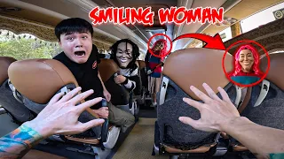ESCAPE SMILING WOMAN REAL LIFE l PARKOUR POV "Part 6.0" (Horror Parkour POV Short)
