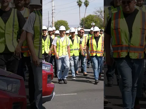 Taking 100 construction workers to lunch