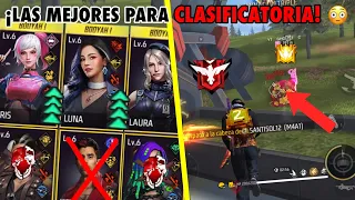 🔴5 MEJORES HABILIDADES para CLASIFICATORIA 🔥¡SUBE A HEROICO Y MAESTRO! FREE FIRE
