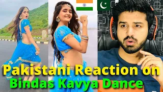 Pakistani React on Bindass Kavya Latest Dance REELS VIDEOS | Kavya Yadav | Reaction Vlogger