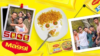 5000 Ki Maggi ❤️🥰     Maggi recipe Travel vlog Comedy video