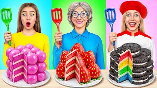 Ja protiv Bake Kuharski Izazov | Ukusni Kuhinjski Recepti Multi DO Challenge