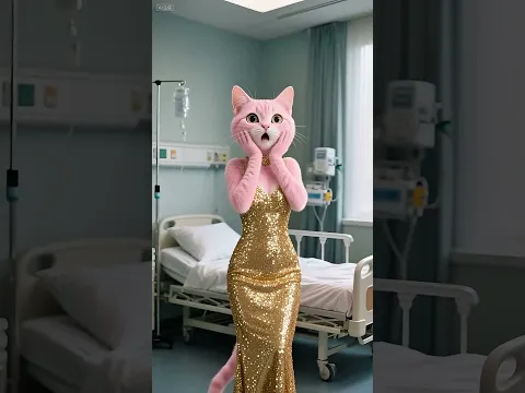 Kitten in Danger!Brave🐱💥 and CleverCat Mom to the Rescue!👣#cat #story #kittendrama