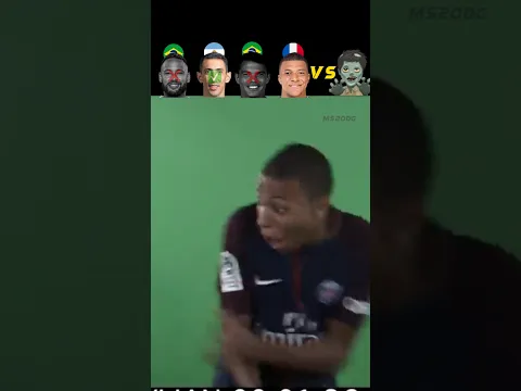 Neymar VS Di Maria VS Silva VS Mbappe 🔥 Zombie Prank 🧟‍♂️🥶
