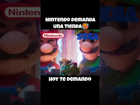 NINTENDO DEMANDA UNA TIENDA🥵 #meme #shorts #humor #viral #parodia #nintendo