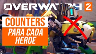 GUÍA DEFINITIVA de COUNTERS para todos los HÉROES de OVERWATCH 2 | Toniki