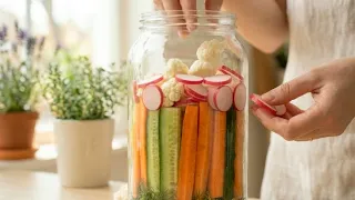 Как ферментировать овощи дома: пошаговый рецепт | Полезно и вкусно