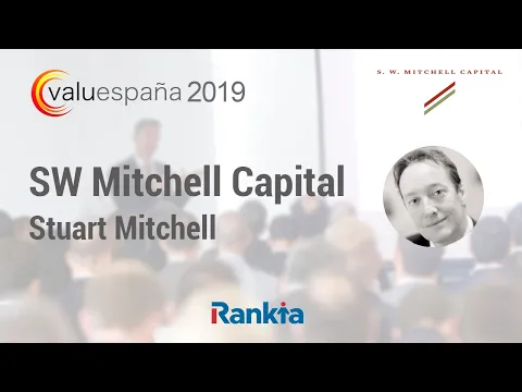 Conferencia de Stuart Mitchell de SW Mitchell Capital en VALUESPAÑA 2019 que tuvo lugar el pasado 4 y 5 de Abril. Este evento tiene como objetivo de divulgar el "Value Investing" a través de ponencias de calidad ofrecidas por una cuidadosa selección de los mejores inversores.