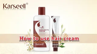 Master the Art of Hair Coloring with#Karseell Hair Dye Cream!|Easy Step-by-Step Tutorial#Shorts #oem