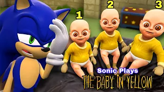 Sonic Plays: THE BABY IN YELLOW - Crown Childcare !!!