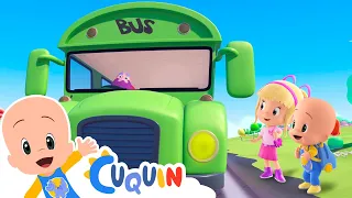 Las ruedas del bus colores  y más canciones infantiles para niños de Cleo y Cuquín