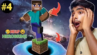 Help Herobrine get to the finish line in Minecraft | Help herobrine challenge videos