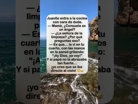 ¿Consuela es un ángel? 😇 Lo que vio Juanito… #shorts, humor diario, videos virales, ytshorts, video