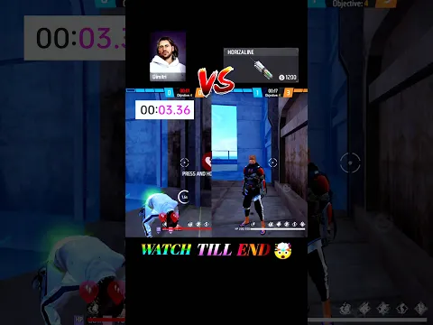 Dimitri vs Horizaline HP Test 😱🗿 #freefire #khunigaming7 #shorts