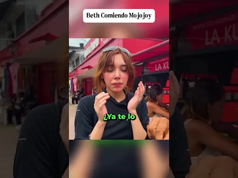 Beth Comiendo Mojojoy #bethcast #elmariana #parati #shorts