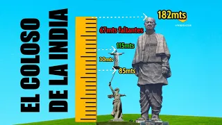 El GIGANTE de la India: La Estatua De La Unidad Desafiando Las Alturas.