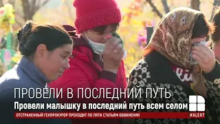 В Перенах похоронили убитую в Кишинёве двухлетнюю девочку