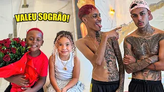 FILHO DO ORUAM LEVOU FLORES PRA MALU 😡